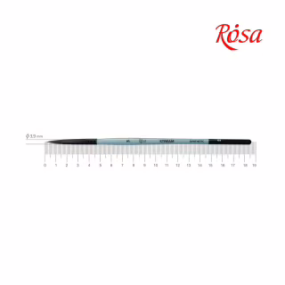Кисточка для рисования Rosa Синтетика круглая, STREAM 132, № 3 (4823098517214)