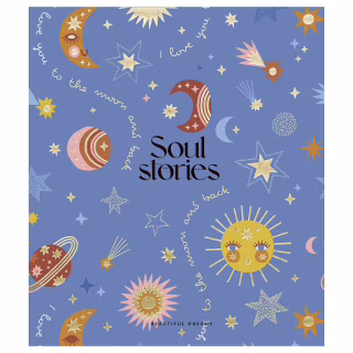 Зошит Школярик Soul stories 80 аркушів клітинка (080-3202K)