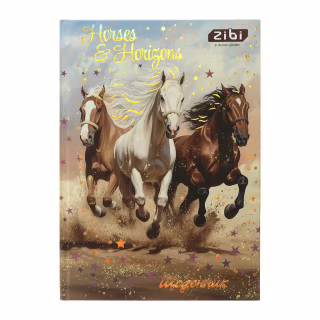 Дневник школьный ZiBi NIGHT HORSE В5, 40 листов, твердая обложка (ZB.13765-01)