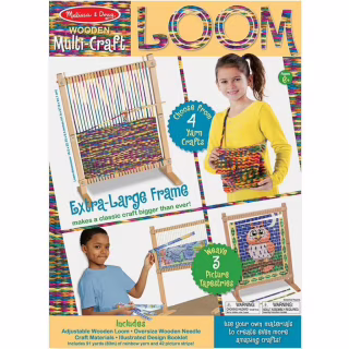 Набор для творчества Melissa&Doug Большой ткацкий станок (MD19381)