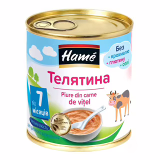 Дитяче пюре Hame Телятина 100 г (8595139764852)