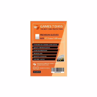Протектор для карт Games 7 Days 57,5 х 89 мм, Standard USA Chimera, 50 шт (PREMIUM) (GSD-025789)