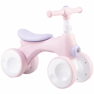 Беговел MoMi Tobis каталка, с пузырьками Pink (ROBI00042)
