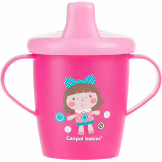 Поильник-непроливайка Canpol babies Toys 250 мл Розовая (31/200_pin)