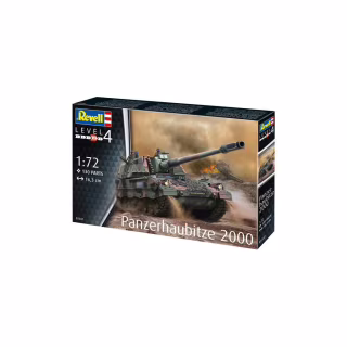 Збірна модель Revell САУ Panzerhaubitze 2000 рівень 4 масштаб 1:72 (RVL-03347)