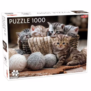 Пазл Tactic на 1000 елементів Милі кошенята (56803)