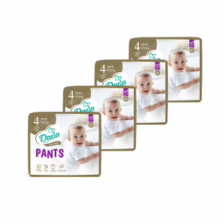 Підгузки Dada Extra Soft 4 Maxi (9-15 кг) 128 шт (4 упаковки по 32 шт) (4820174989606)