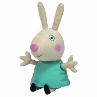М'яка іграшка Ty Peppa Pig Кролик Ребека 15 см (46140)