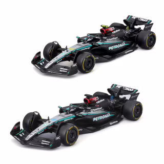 Масштабная модель автомобиля Bburago Автомодель - Mercedes-AMG F1 W15 Performance (2024), 1:43 (18-38208)
