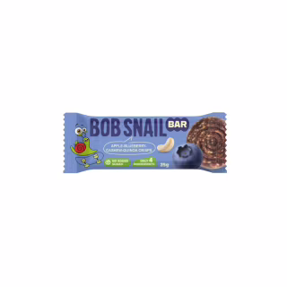 Батончик детский Bob Snail Яблуко, чорниця, кеш'ю та кріспи кіноа 35 г (1740728)