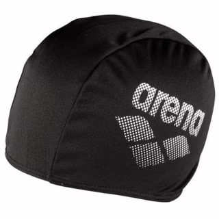 Шапка для плавания Arena Polyester II 002467-500 чорний Уні OSFM (3468336220559)