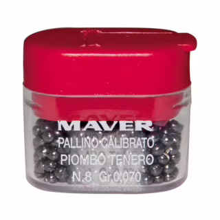 Грузило Maver набір Pallini Supercalibrati Teneri 7/0 (1.385g) (1300.36.13)