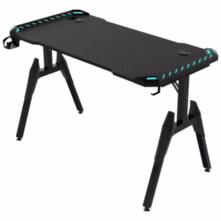 Комп'ютерний стіл GT Racer T-1444 (140x60x73) Black