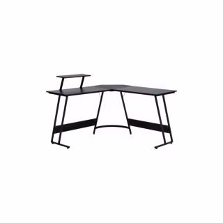 Компьютерный стол GT Racer T-1741 Black (T-1741 (130x130x45x73) Black)