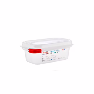 Пищевой контейнер Araven з кришкою GN 1/9 h-6,5 см 0,6 л (03020)
