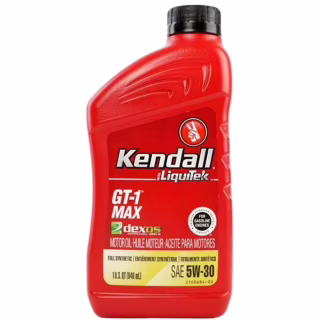 Моторна олива Kendall GT-1 Max Full Synthetic 5w-30, 0,946 л