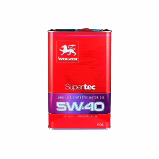 Моторное масло Wolver Supertec 5W-40, API SN/CF 5л (4260360943935)