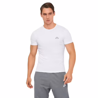 Футболка Kappa T-shirt Mezza Manica Girocollo K1304 Bianco білий XL (8052394813683)