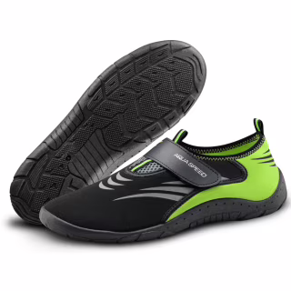 Аквашузы Aqua Speed Aqua Shoe Model 642-27A чорний, сірий, жовтий 44 (5908217676047)