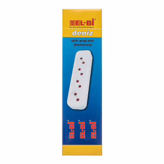 Колодка для удлинителя FL-BI на 4 гнезда, 16A 220V