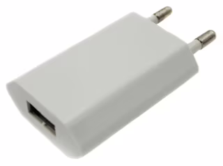 Сетевое зарядное устройство USB, 1 × USB, 1A