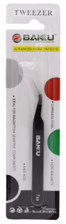Пинцет закругленный Tweezer Baku 7-SA