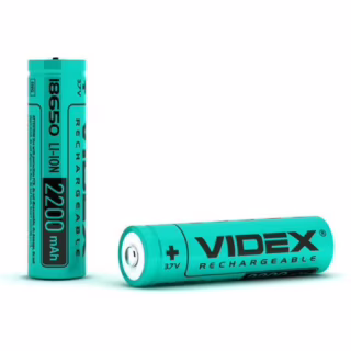Аккумулятор Videx 18650 Li-ion 2200mAh 3.7V