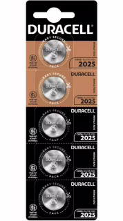 Батарейки-таблетки Duracell CR2025 / 3V блістер 2 шт.
