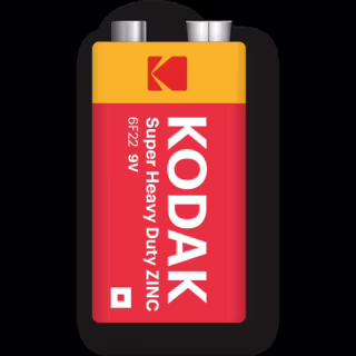 Батарейка Kodak Super Heavy Duty Крона 6F22 9V без блистера