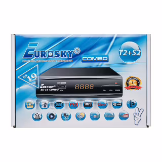 Комбинированный ресивер Eurosky ES-19 HD Combo DVB-S2/T2/C (гарантия 1 год)