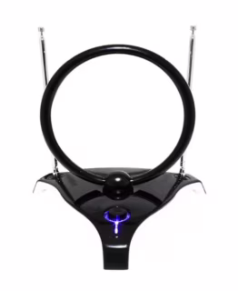Антена Eurosky HDA-02 кімнатна з підсилювачем + підставка МВ+ДМВ