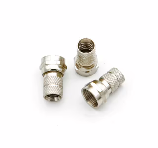 Штекер F роз'єм RG-6 (size 18mm) цинк