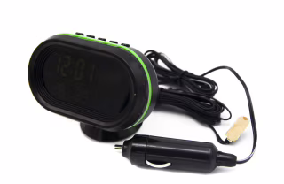 Электронные автомобильные часы VST-7009V, 12V