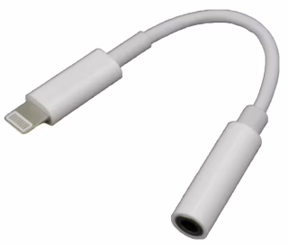Перехідник для навушників lightning - 3.5 mm KY-179