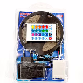 Светодиодная лента RGB 54 LED, комплект (2835)