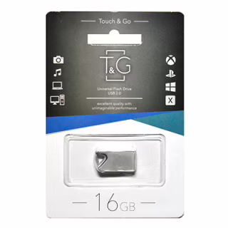 USB флеш накопичувач T&G металевий серії 16GB/ TG109-16G (Гарантія 3 роки)