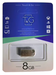 USB флеш накопичувач T&G метал серія 8GB/ TG112-8G (Гарантія 3 роки)