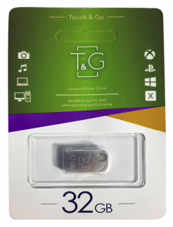 USB флеш накопичувач T&G метал серія 32GB/ TG112-32G (Гарантія 3 роки)