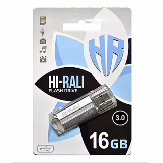 USB флеш накопитель Hi-Rali 16GB/ HI-16GBVC (Гарантия 3года)