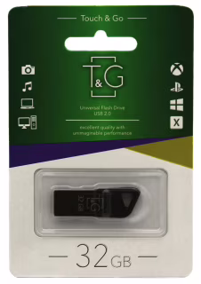 USB флеш накопичувач T&G 32GB/ TG114-32G (Гарантія 3 роки)