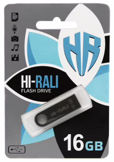 USB флеш накопичувач Hi-Rali 16GB/ HI-16GBSH (Гарантія 3 роки)