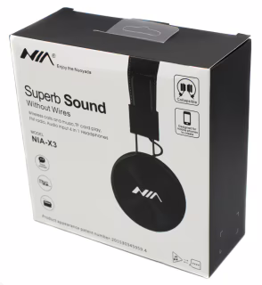 Беспроводные Bluetooth-наушники NIA-X3