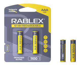 Акумулятор Rablex HR3/AAA Ni-MH 1100mAh 1.2V 1 шт.