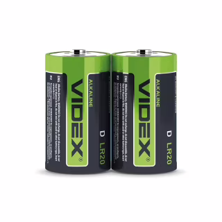 Батарейка Videx LR20P (D) Alkaline