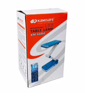 Настільна LED лампа акумуляторна Kamisafe KM-6686c \ Акк. \ 18 Led\