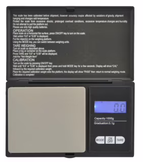 Ювелірні ваги MS-2020/ 1000г (0,1г) / 7020