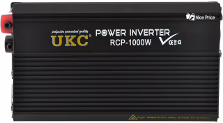 Інвертор перетворювач Професійний UKC 12V-220V RCP-1000W + USB / 4144