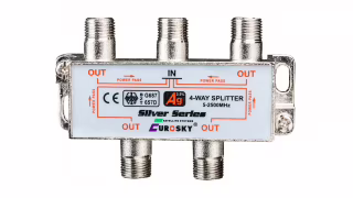 Спліттер Eurosky Splitter 1/4-way Power Pass EUROSKY (з пропуском живлення)