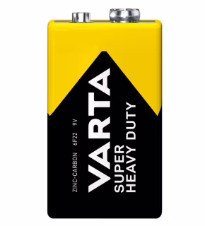 Батарейка Varta Superlife Крона 6F22/ 9V / техніка / соляна