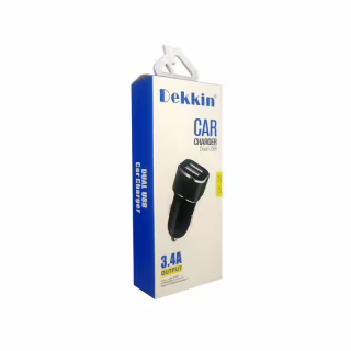 Автомобильное зарядное устройство Dekkin DK-38, 2 × USB